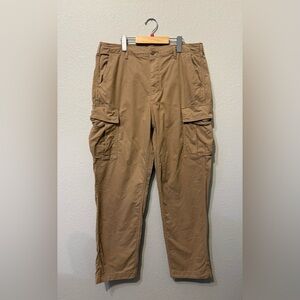 COPY - Uniqlo Straight Leg Cargo Pants - Tan/Brown